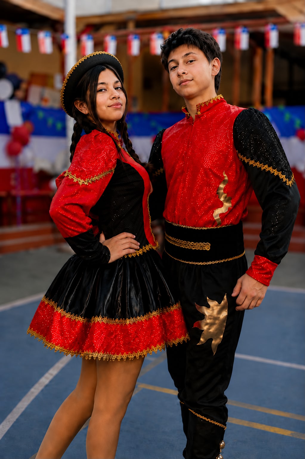 traje caporal rojo varón traje caporal rojo varón
